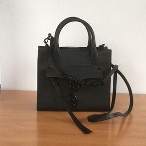 Rebecca Minkoff Megan Mini Tote In Black